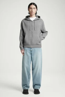 COS KNITTED ZIP-UP HOODIE- Sweatshirts & Hoodies | Sweaters & Cardigans