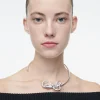 COS KNOTTED BOW CHOKER-Women Jewelry
