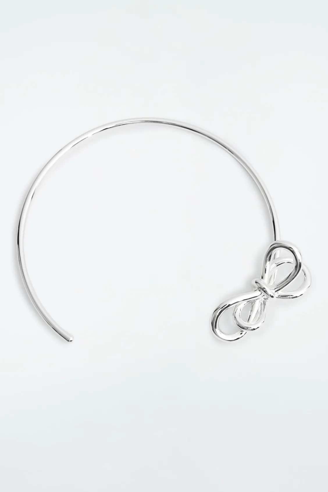 COS KNOTTED BOW CHOKER-Women Jewelry