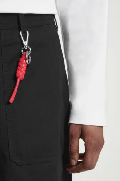 COS KNOTTED LEATHER KEYRING- Bags & Wallets