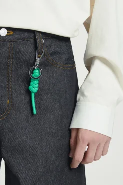 COS KNOTTED LEATHER KEYRING- Bags & Wallets