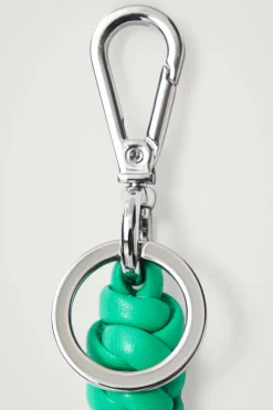 COS KNOTTED LEATHER KEYRING- Bags & Wallets