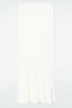 COS LACE-STITCH RIBBED-KNIT MIDI SKIRT-Women Skirts | Sweaters & Cardigans