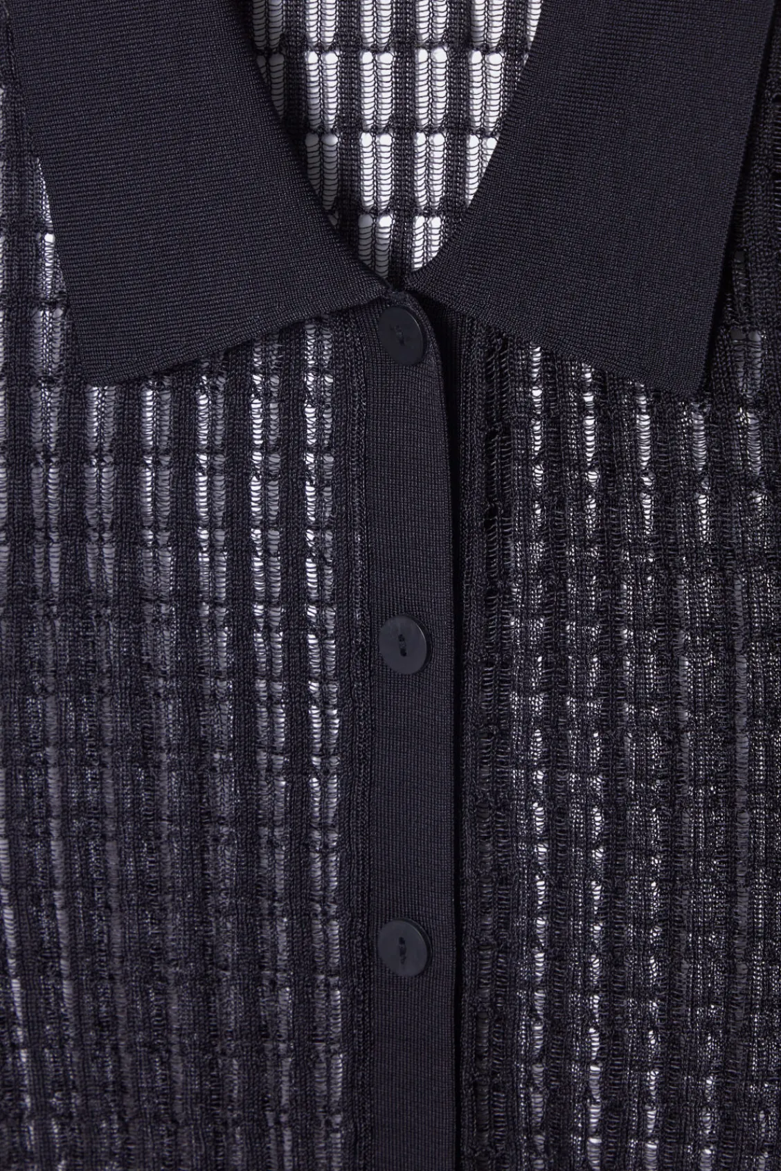 COS LACE-STITCH SHORT-SLEEVED CARDIGAN-Women Sweaters & Cardigans