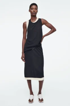 COS LAYERED KNITTED SKIRT-Women Skirts | Sweaters & Cardigans