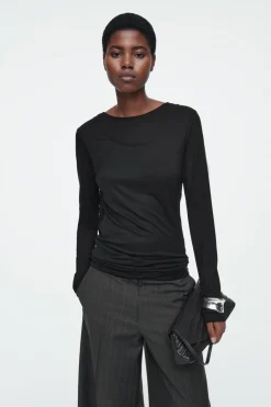 COS LAYERED LONG-SLEEVED TOP-Women T-Shirts | Tops