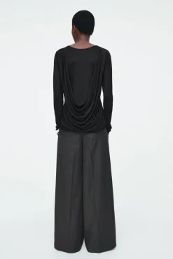 COS LAYERED LONG-SLEEVED TOP-Women T-Shirts | Tops