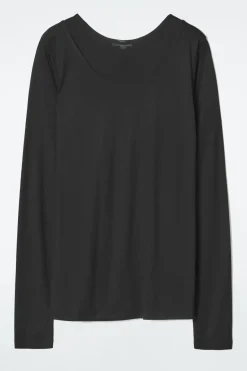 COS LAYERED LONG-SLEEVED TOP-Women T-Shirts | Tops