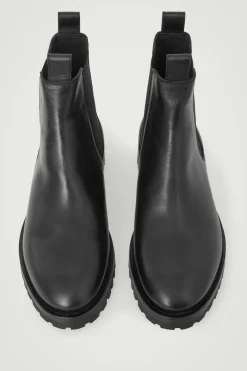 COS LEATHER CHELSEA BOOTS- Shoes