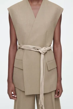 COS LEATHER CORD BELT-Women Belts