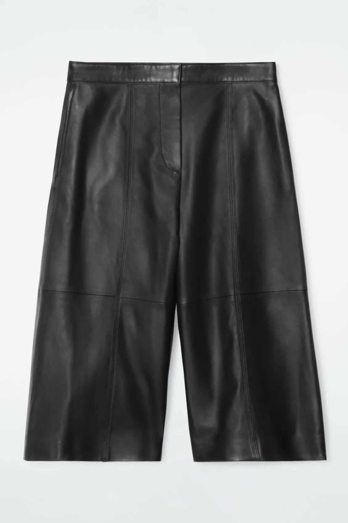 COS LEATHER CULOTTES-Women Pants