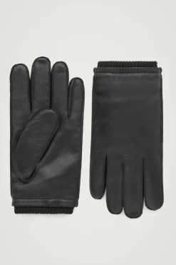 COS LEATHER GLOVES- Hats & Scarves