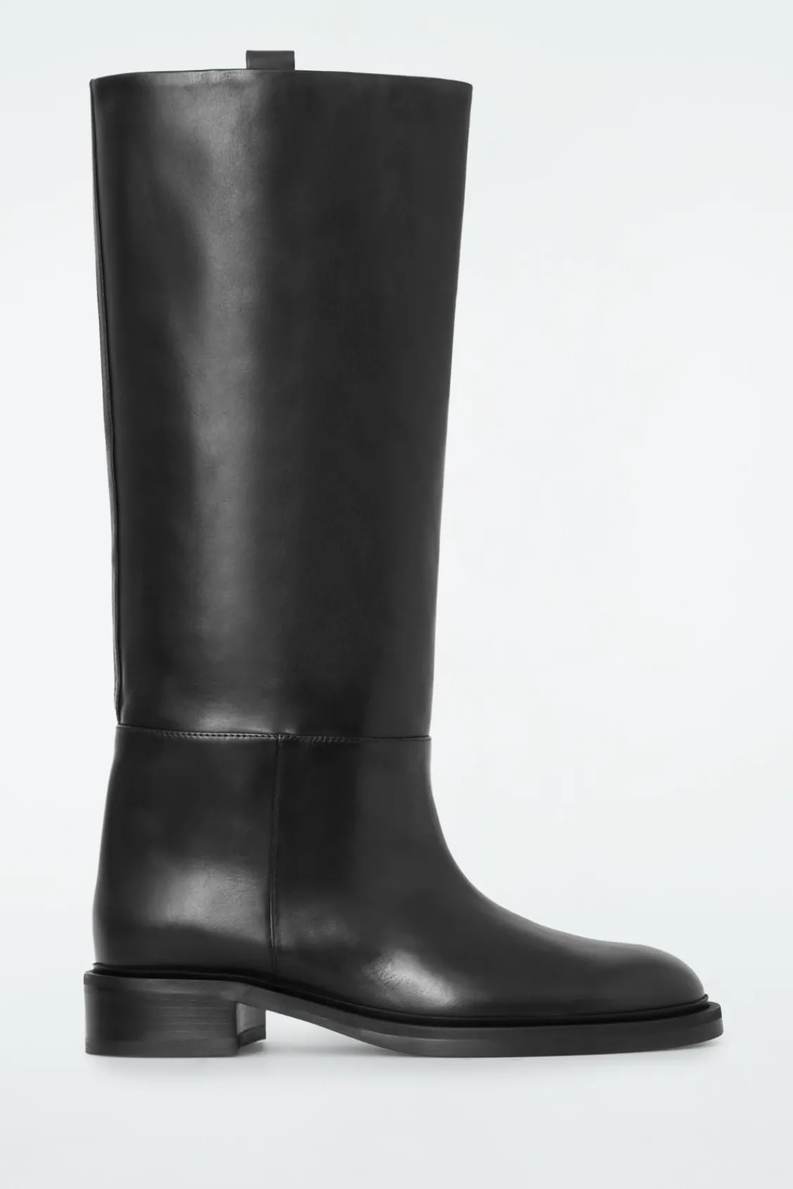 COS LEATHER RIDING BOOTS-Women Shoes