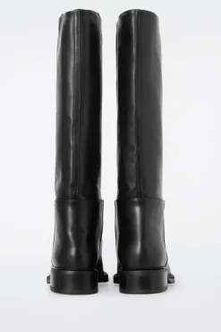 COS LEATHER RIDING BOOTS-Women Shoes