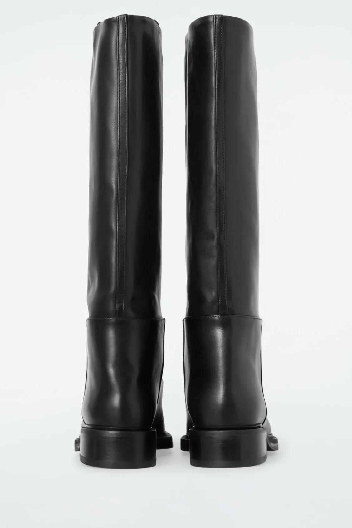 COS LEATHER RIDING BOOTS-Women Shoes