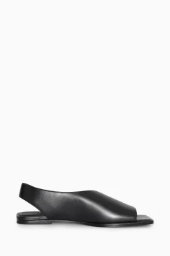 COS LEATHER SLINGBACK SANDALS-Women Shoes