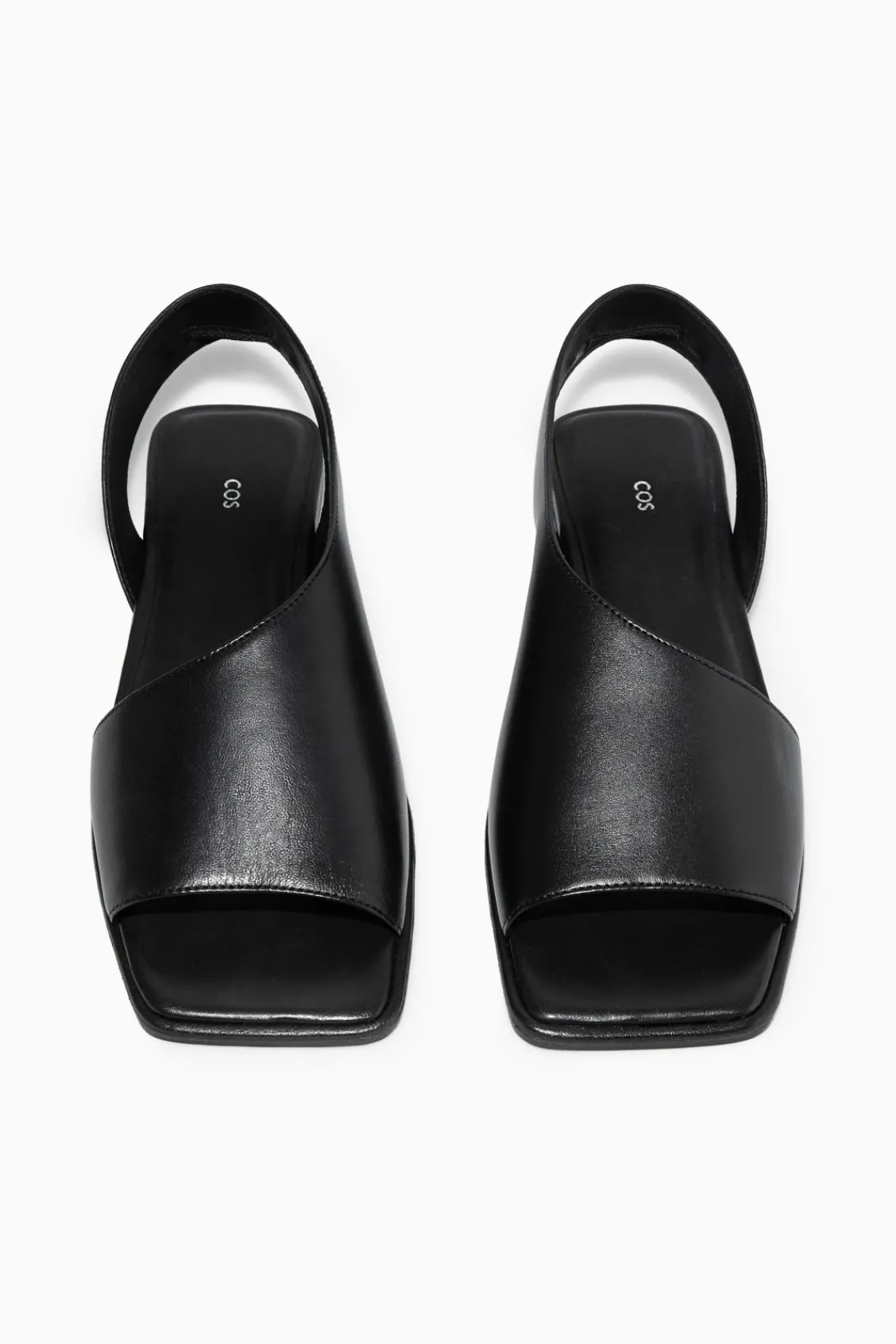 COS LEATHER SLINGBACK SANDALS-Women Shoes