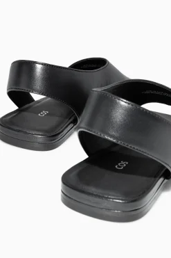 COS LEATHER SLINGBACK SANDALS-Women Shoes