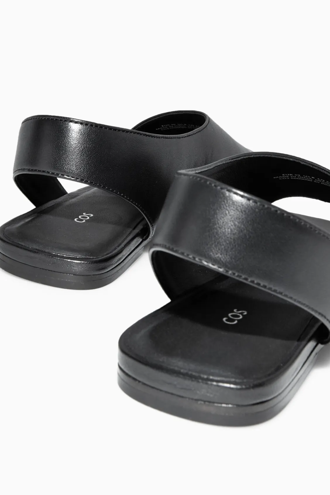COS LEATHER SLINGBACK SANDALS-Women Shoes