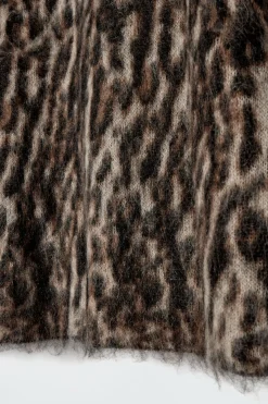 COS -PRINT MOHAIR-BLEND SWEATER-Women Sweaters & Cardigans