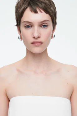 COS LINEN BUSTIER TOP-Women Tops