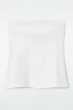 COS LINEN BUSTIER TOP-Women Tops