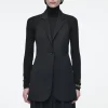 COS LONGLINE BACKLESS WOOL VEST-Women Capes & Hybrids | Tops