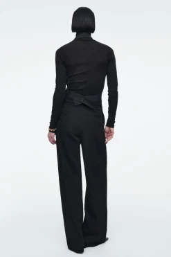 COS LONGLINE BACKLESS WOOL VEST-Women Capes & Hybrids | Tops
