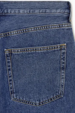 COS LONGLINE DENIM SHORTS-Women Pants