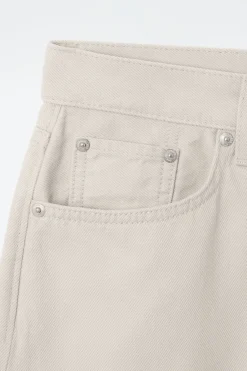 COS LONGLINE DENIM SHORTS-Women Pants