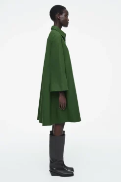 COS LONG-SLEEVED A-LINE SHIRT DRESS-Women Dresses & Jumpsuits