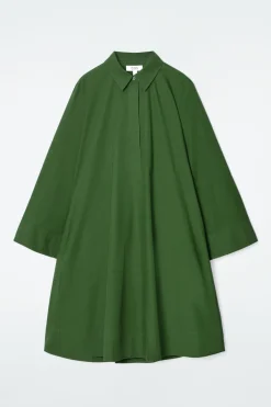 COS LONG-SLEEVED A-LINE SHIRT DRESS-Women Dresses & Jumpsuits