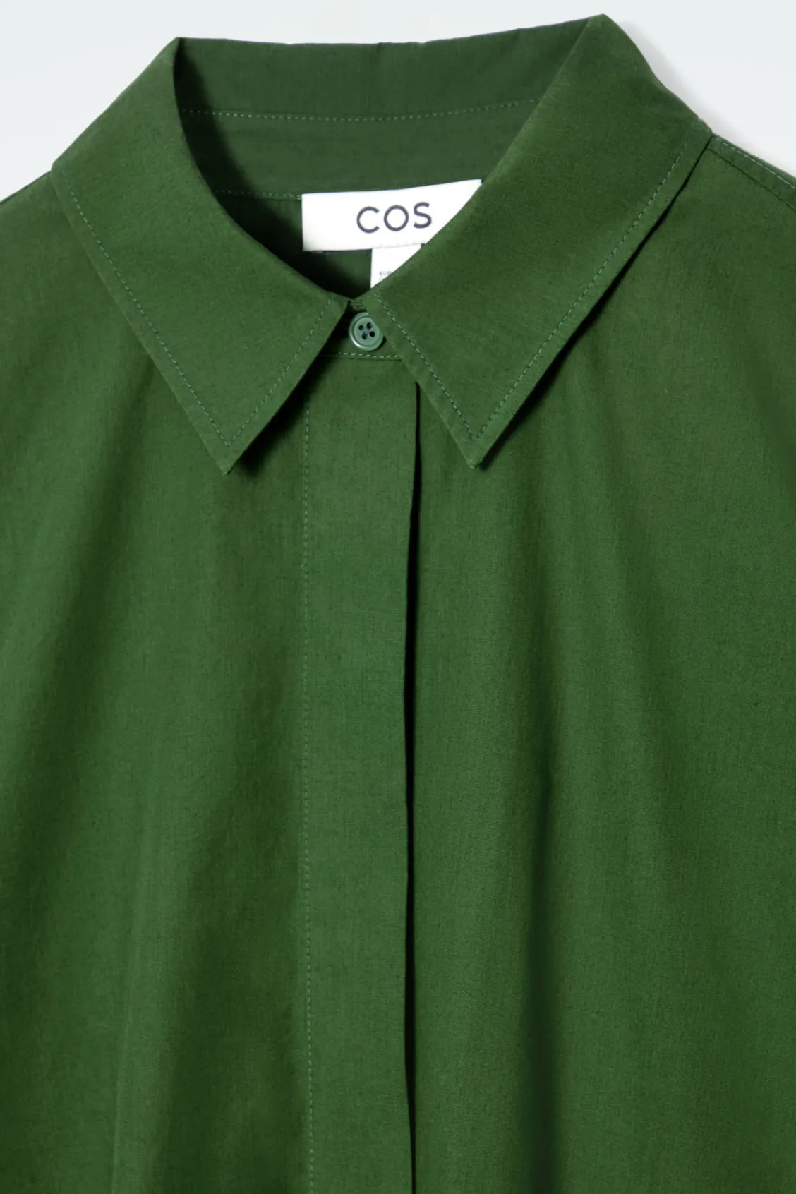 COS LONG-SLEEVED A-LINE SHIRT DRESS-Women Dresses & Jumpsuits