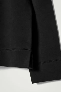 COS LONG-SLEEVED HALF-ZIP POLO SHIRT- Polo Shirts