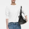 COS 24/7 LONG-SLEEVED T-SHIRT-Women Tops