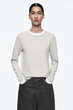 COS 24/7 LONG-SLEEVED T-SHIRT-Women Tops