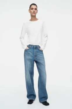 COS 24/7 LONG-SLEEVED T-SHIRT-Women Tops