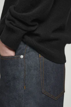 COS MARGIN RAW SELVEDGE TAPERED JEANS- Jeans | Pants