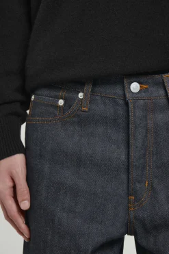 COS MARGIN RAW SELVEDGE TAPERED JEANS- Jeans | Pants