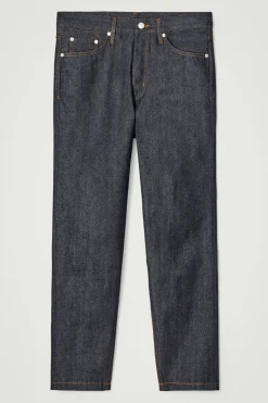 COS MARGIN RAW SELVEDGE TAPERED JEANS- Jeans | Pants