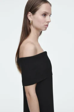 COS MERINO WOOL BARDOT DRESS-Women Dresses & Jumpsuits | Sweaters & Cardigans