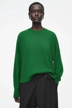 COS MERINO WOOL CREW-NECK JUMPER-Women Tops | Sweaters & Cardigans