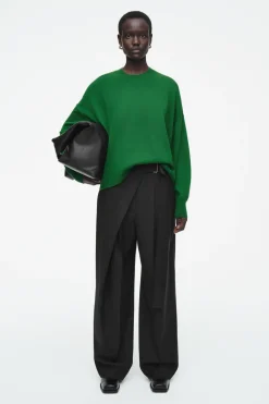 COS MERINO WOOL CREW-NECK JUMPER-Women Tops | Sweaters & Cardigans