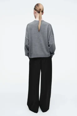 COS MERINO WOOL CREW-NECK JUMPER-Women Tops | Sweaters & Cardigans