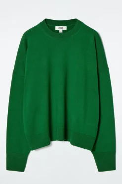 COS MERINO WOOL CREW-NECK JUMPER-Women Tops | Sweaters & Cardigans