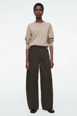 COS MERINO WOOL CREW-NECK SWEATER-Women Sweaters & Cardigans