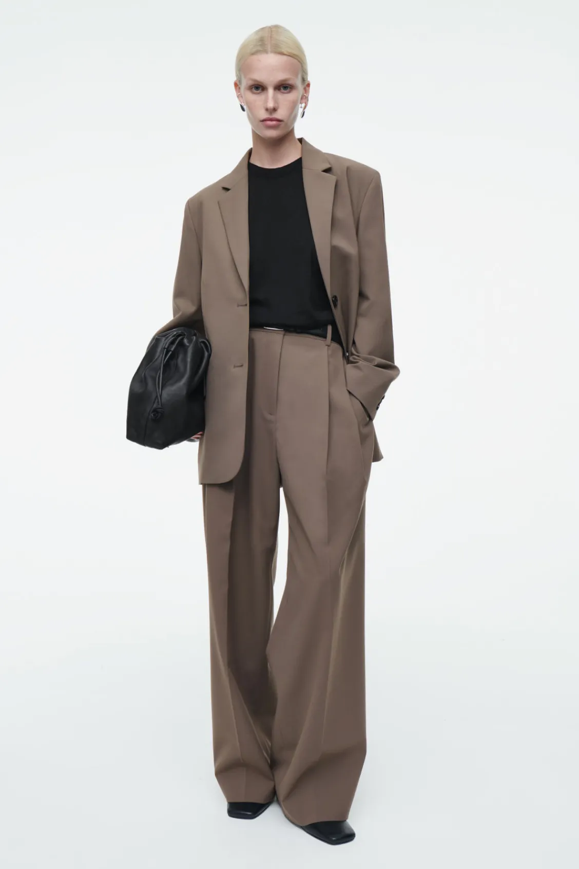 COS MERINO WOOL CREW-NECK SWEATER-Women Sweaters & Cardigans