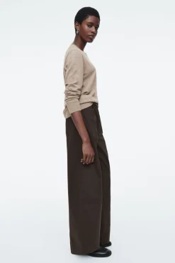 COS MERINO WOOL CREW-NECK SWEATER-Women Sweaters & Cardigans