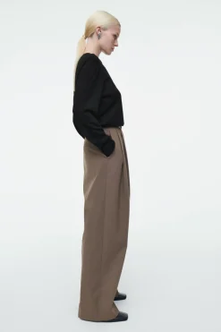 COS MERINO WOOL CREW-NECK SWEATER-Women Sweaters & Cardigans