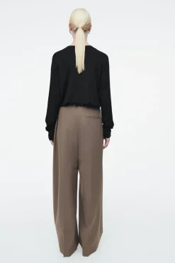 COS MERINO WOOL CREW-NECK SWEATER-Women Sweaters & Cardigans